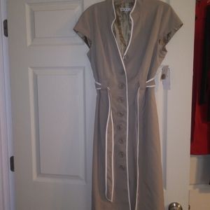 Sandra Darren Button Down Dress